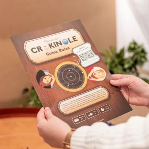 Crokinole Játékszabály Füzet