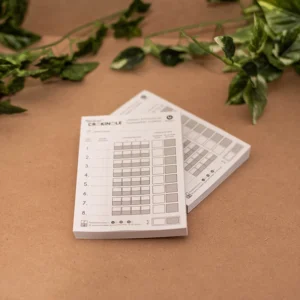 Crokinole Pontozó Tömb